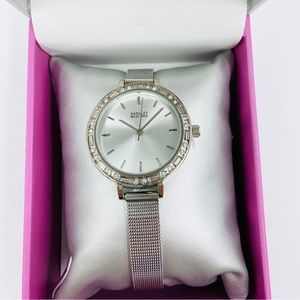 Badgley Mischka Silver Women's Watch